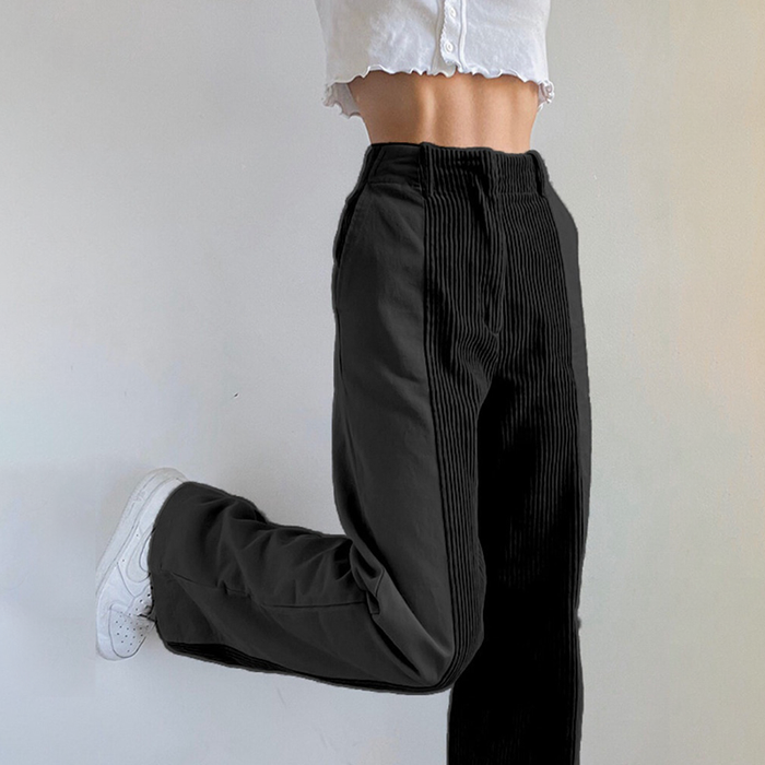 Elena Belccini Vibrant Corduroy Pants