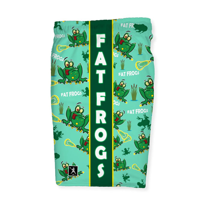 Fat Frogs Lacrosse shorts side view