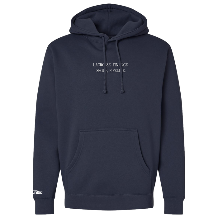 Finance Segue Hoodie- Navy