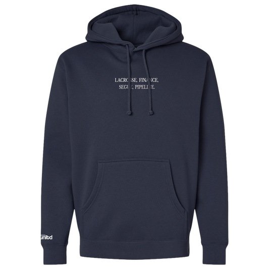 Finance Segue Hoodie- Navy