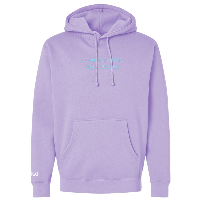 Finance Segue Hoodie- Lavender