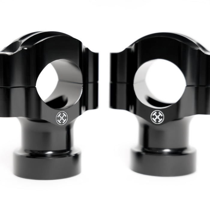 Finned Risers For Harley Davidson Sportster and Big Twin