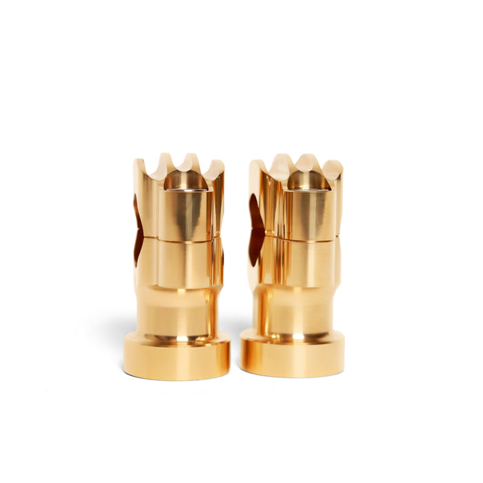 Finned Risers For Harley Davidson Sportster and Big Twin