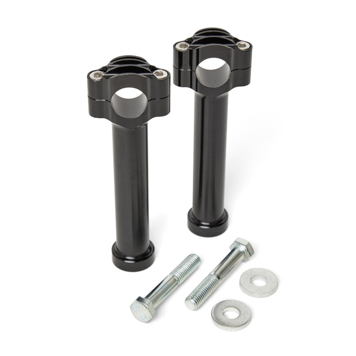 Finned Risers for Honda Shadows - Fits 1" Handlebars (2", 4" or 6" Rise)