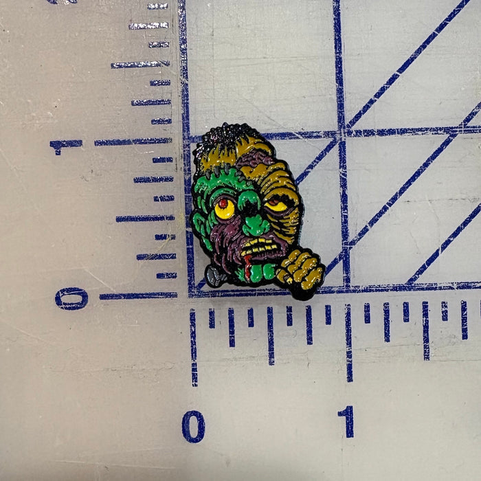 Frankensteinesque Monster Enamel Pin