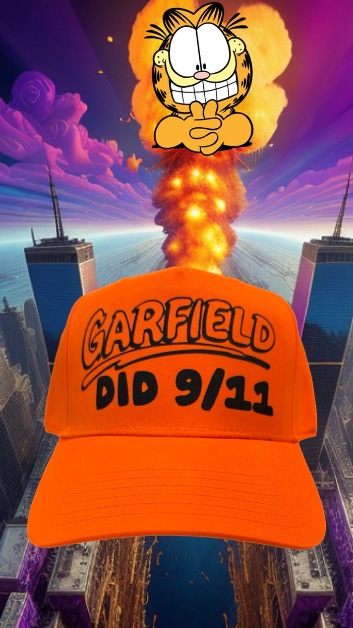 Garfield Did 9/11 Hat
