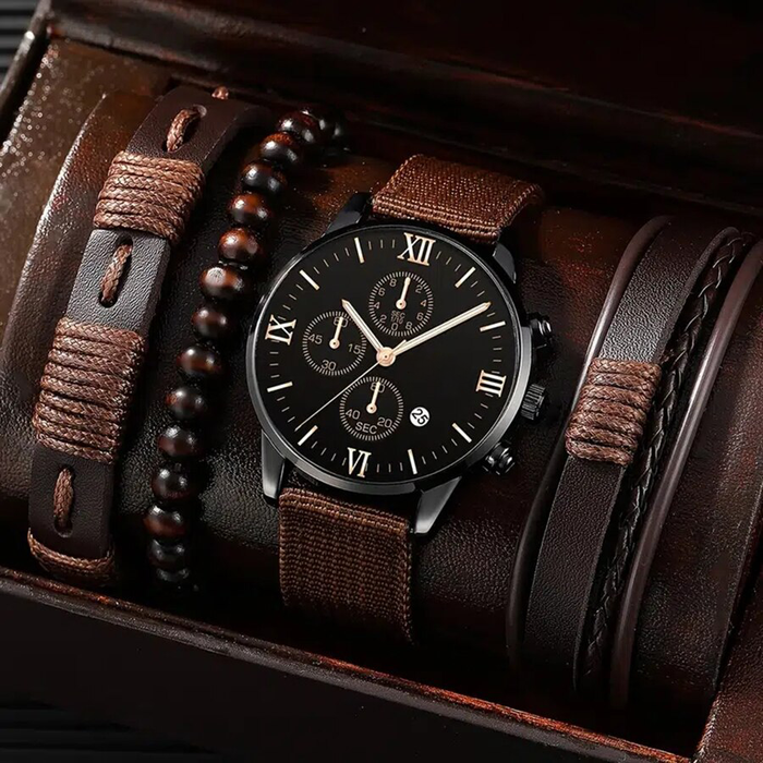 Geneva Vintage Wrist Accessory Set