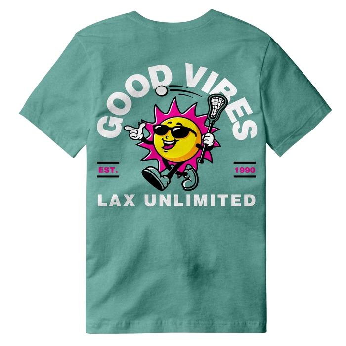 Good Vibes Lacrosse Tee