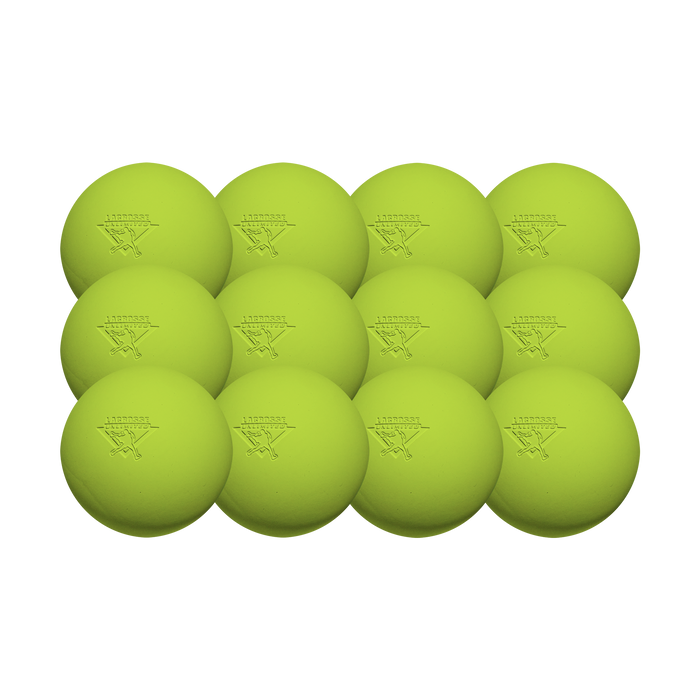 Green Lacrosse Balls- Dozen