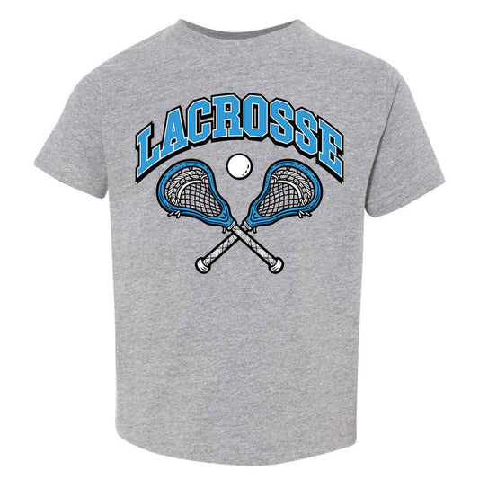 Grey Lacrosse Toddler Tee