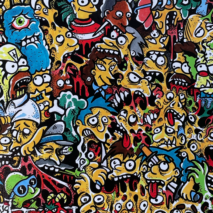Half Inflated Dark Lord Print