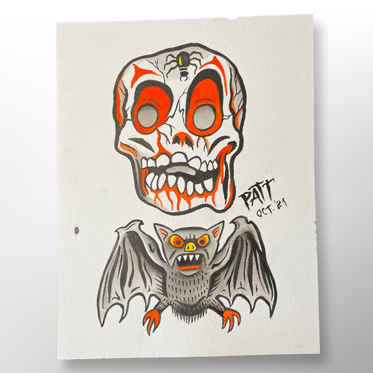 Halloween Flash- Original Painting
