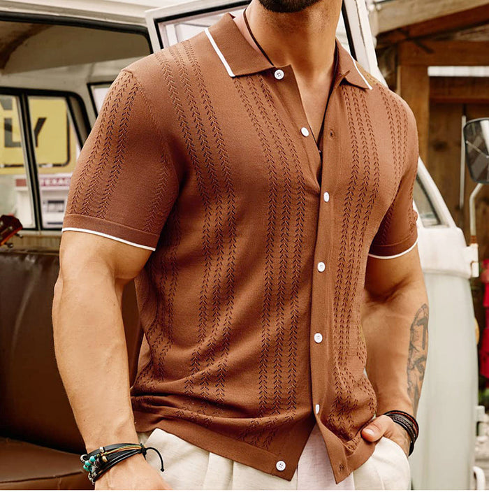 HAYDEN CHASE KNITTED POLO