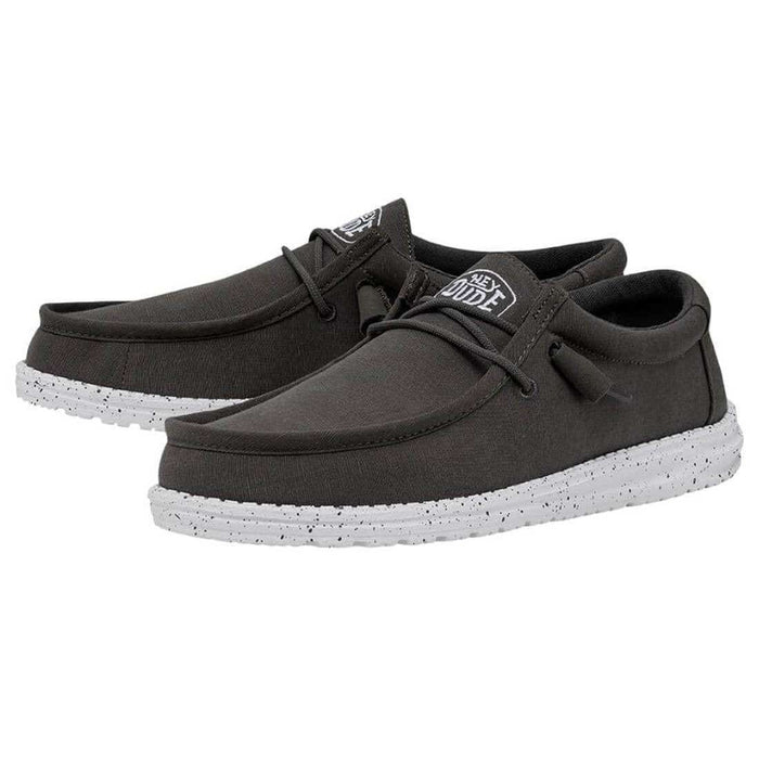hey dude dark grey wally