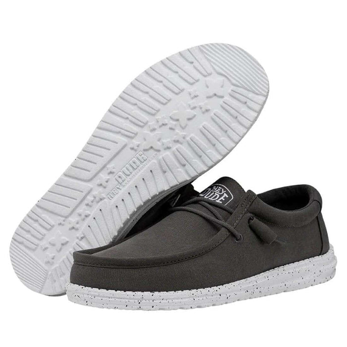 hey dude dark grey wally