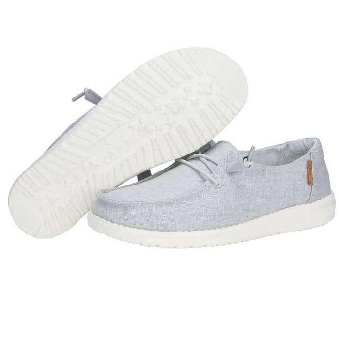 hey dude wendy chambray light grey