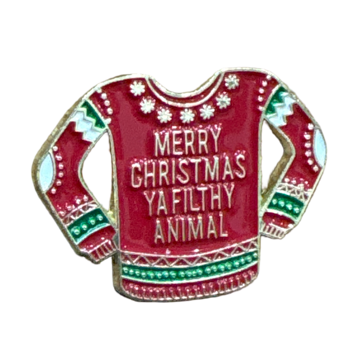 Home Alone Sweater Enamel Pin