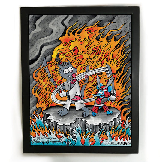 Ichiban Itchy and Samurai Scratchy poster