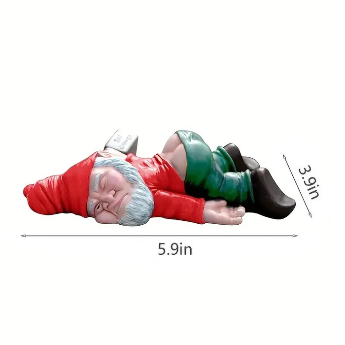 Iconic Drunk Dwarf Resin Figurine