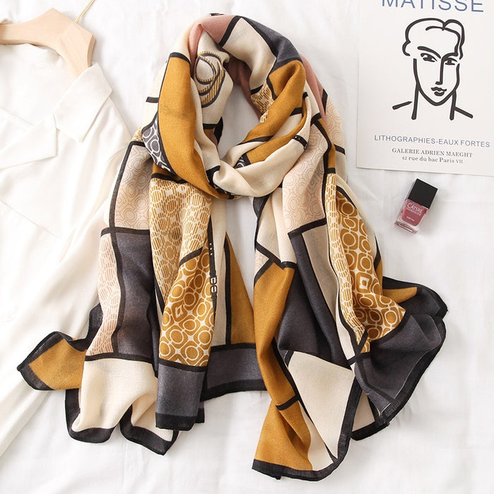 Janveny Silky Elegant Scarf