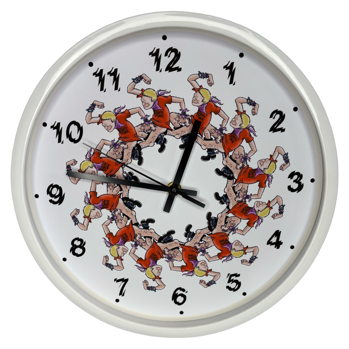 Jerk Circle Clock
