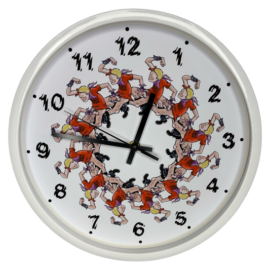 Jerk Circle Clock