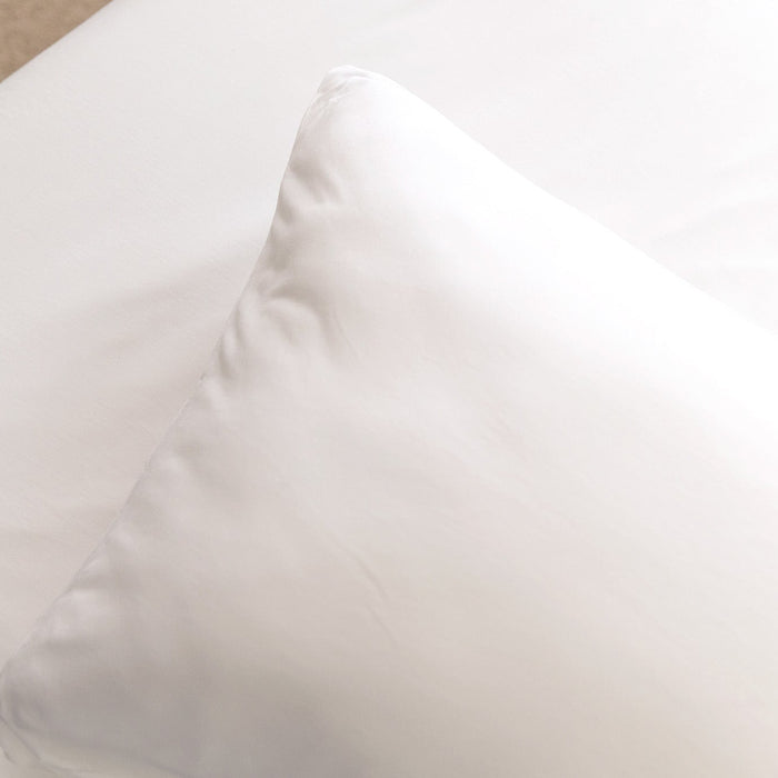 Jersey Knit Pillowcase Set in Ivory White