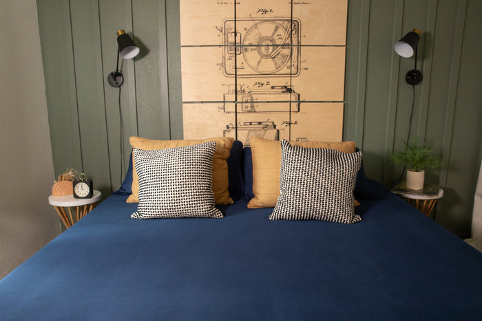 Jersey Knit Sham Set in Deep Sleep
