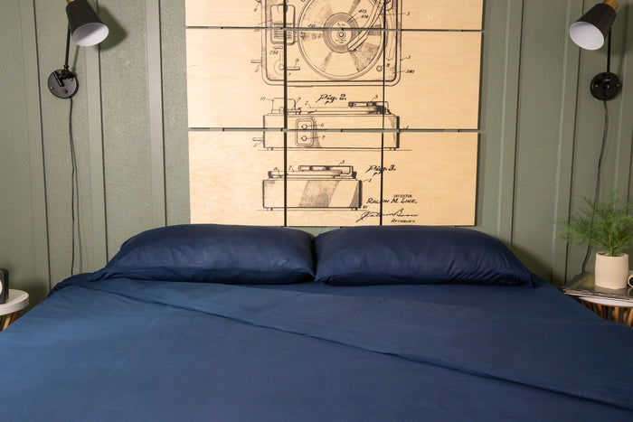Jersey Knit Sheet Set in Deep Sleep