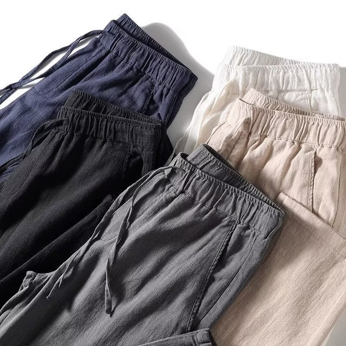 KINGS CROSS CASUAL LINEN PANTS