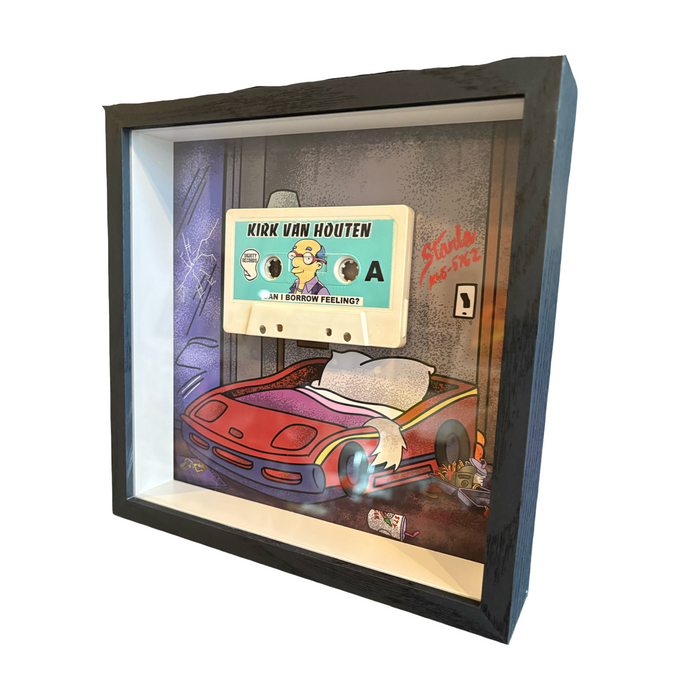 Kirk Van Houten Framed Cassette
