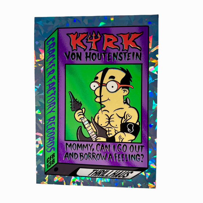 Kirk Von Houtenstein Holo Sticker