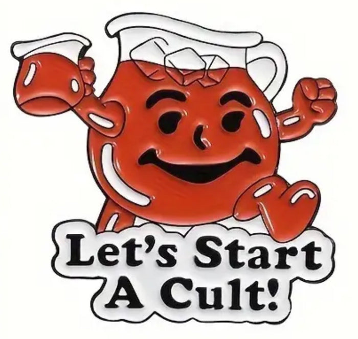 Kool Aid Cult Enamel Pin