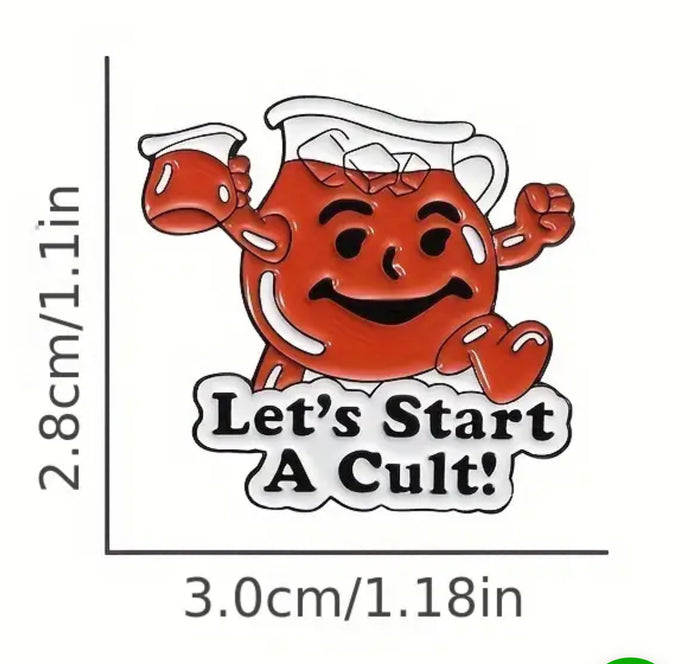 Kool Aid Cult Enamel Pin