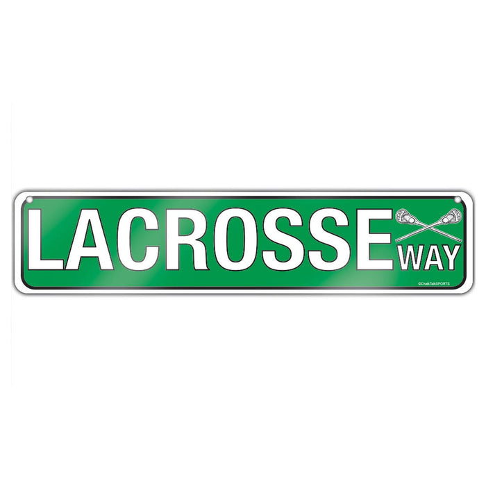 Lacrosse Way Aluminum Street Sign