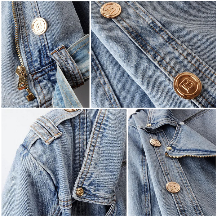 L'ATERIBÉLLE™ CLASSIC DENIM JACKET