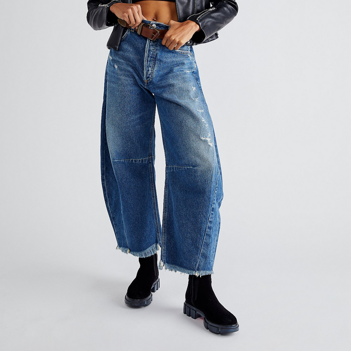 L'ATERIBÉLLE FLARED DENIM JEANS BY LILIAN-THOURAM™