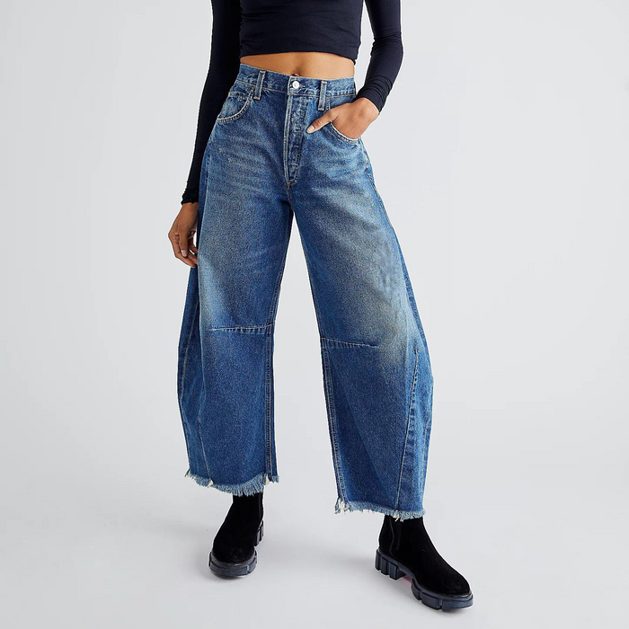 L'ATERIBÉLLE FLARED DENIM JEANS BY LILIAN-THOURAM™