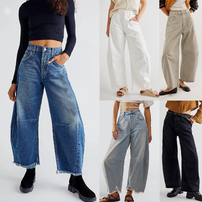 L'ATERIBÉLLE FLARED DENIM JEANS BY LILIAN-THOURAM™