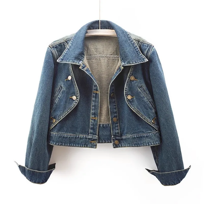 L'ATERIBÉLLE VINTAGE DENIM JACKET BY LILIAN-THOURAM™