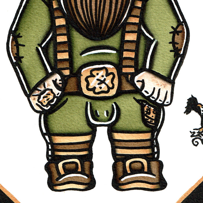 Leprechaun Original Painting