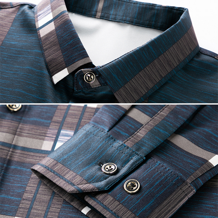 Liam Luxurious Silk Dress Shirt