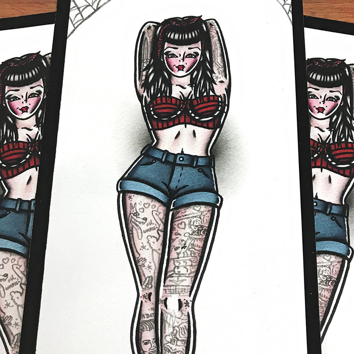 Lil' Rockabilly Print