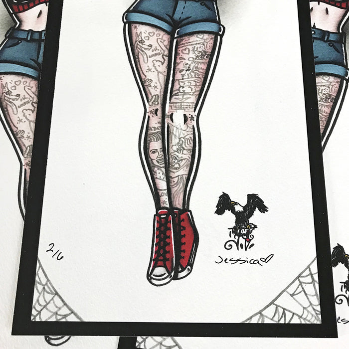 Lil' Rockabilly Print