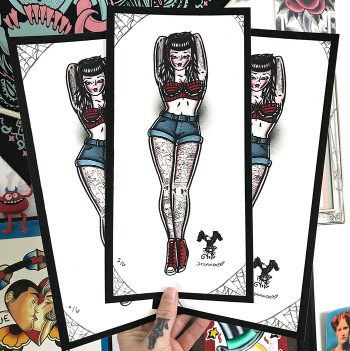 Lil' Rockabilly Print