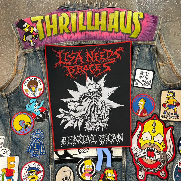 Lisa Needs Braces Backpatch