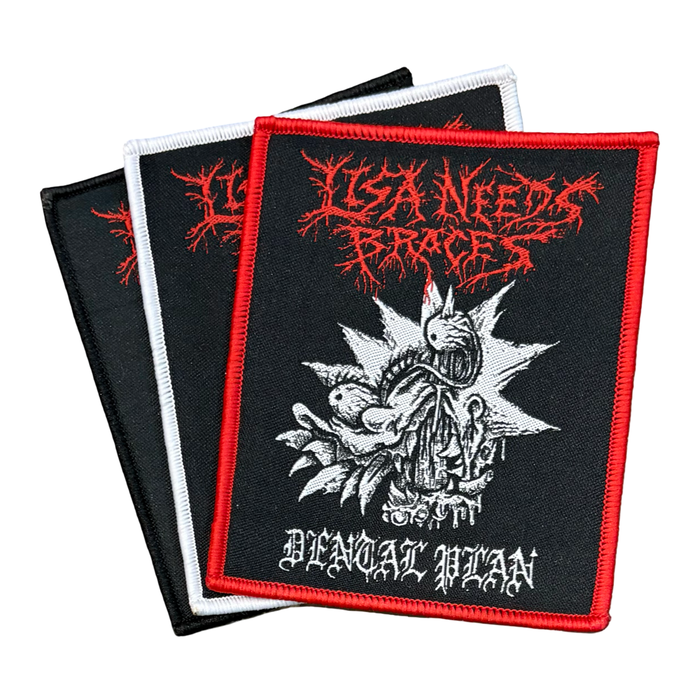 Lisa Needs Braces Woven Patch