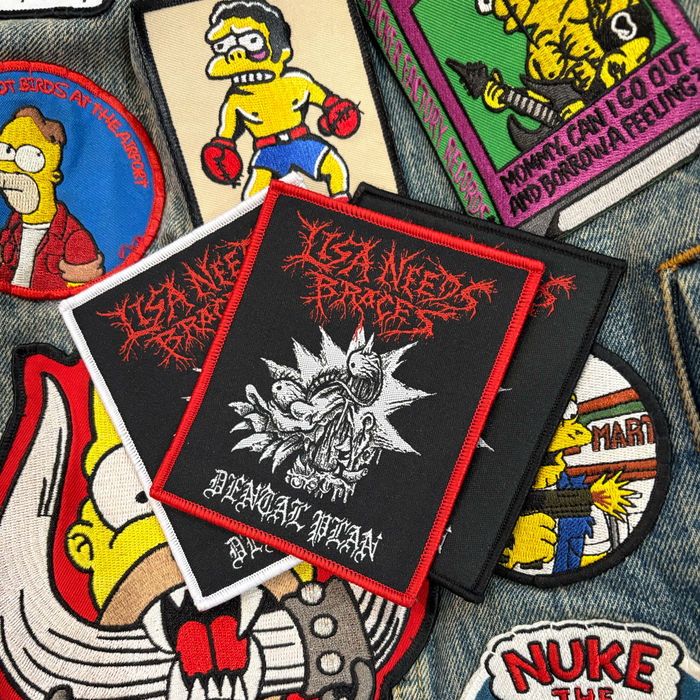 Lisa Needs Braces Woven Patch