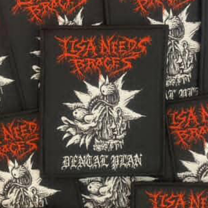 Lisa Needs Braces Woven Patch