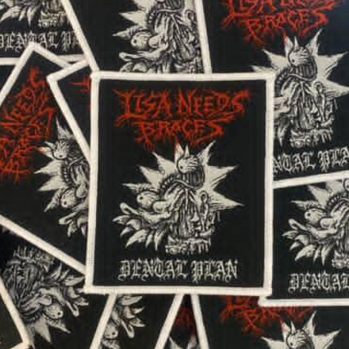 Lisa Needs Braces Woven Patch